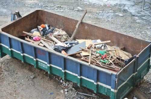 Central London rubbish removal services in action