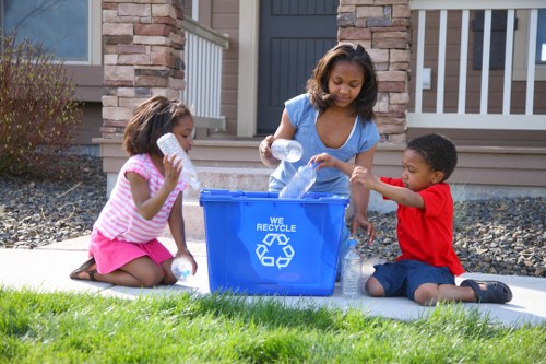 Eco-friendly recycling process in London